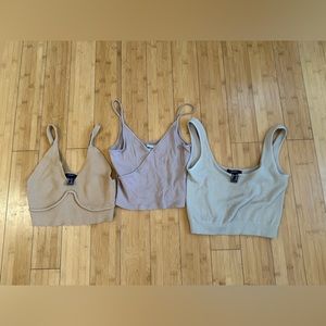 All 3 tanks! Forever 21 & urban outfitters